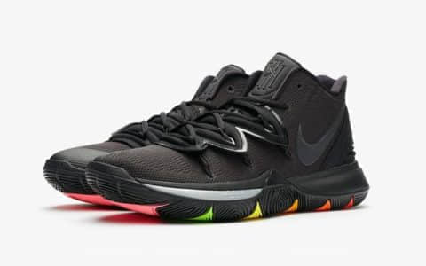 Nike Kyrie 5 黑魂，货号：AO2918-001