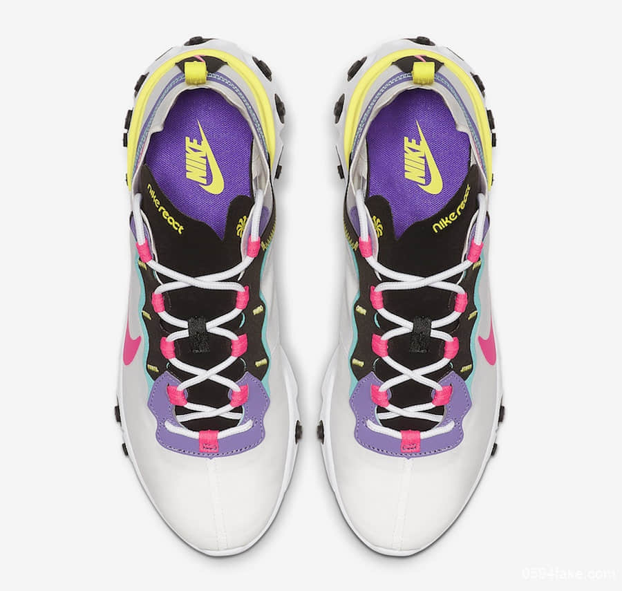 Nike Rract Element 55 耐克瑞亚系列又添新配色满满的青春活力感!货号:CK0846-100