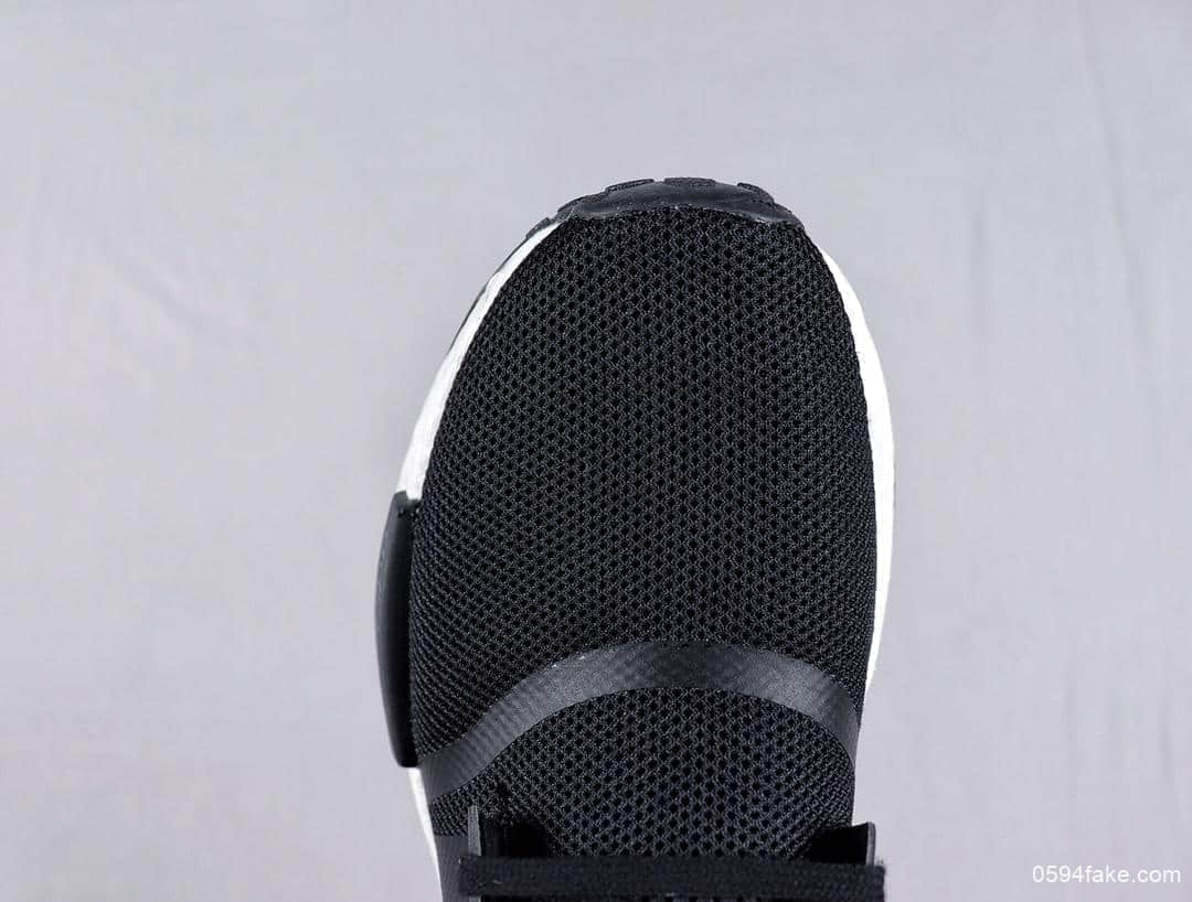 阿迪达斯Adidas NMD R1 Primeknit Triple Black顶级巴斯夫真爆真标针织联名款时尚潮流休闲运动潮鞋 货号:B42087