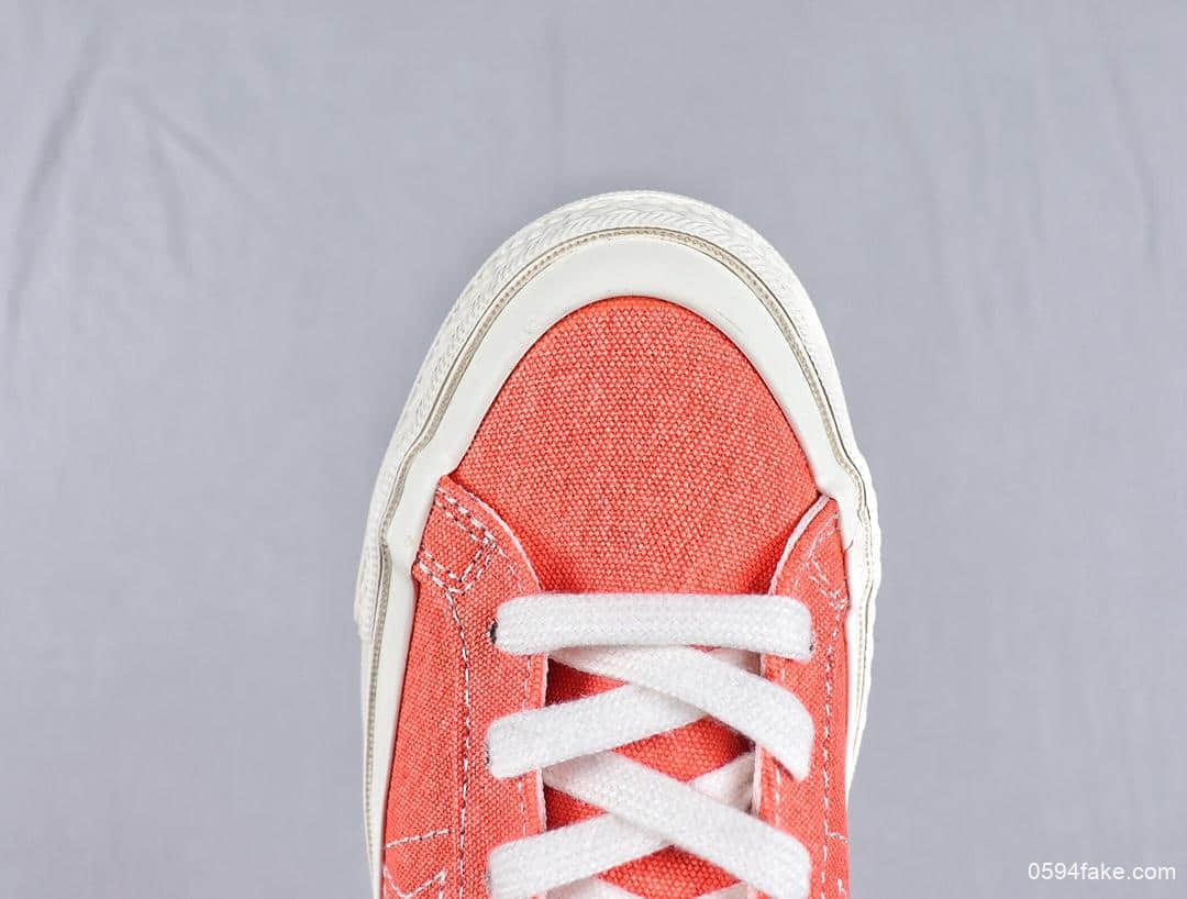 匡威Converse One Star Sunbaked真标硫化高版本低帮板鞋木村一星 货号:164362C