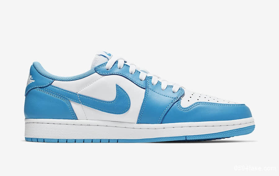 清新白蓝配色！Nike SB x Air Jordan 1 Low“UNC”即将发布！ 货号：CJ7891-401