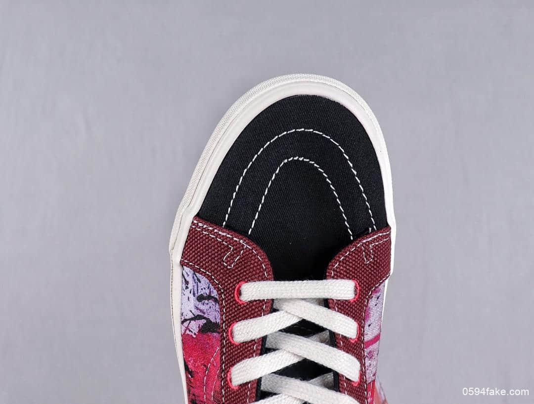 万斯Ralph Steadman x Vans Vault OG LX Sk8-Hi原厂真标硫化底插画限量联名款全网独家首发 货号：VN0A45JLVQV