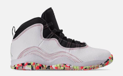 AIR JORDAN 10 GS“EMBER GLOW”迷彩底 乔丹十代这配色谁顶得住呀 货号：BV1843-176