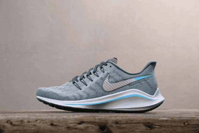 Nike Air Zoom Vomero 14浅绿白海蓝线 耐克纯原级登月14代内置字母缓震气垫 货号：AH7857-002