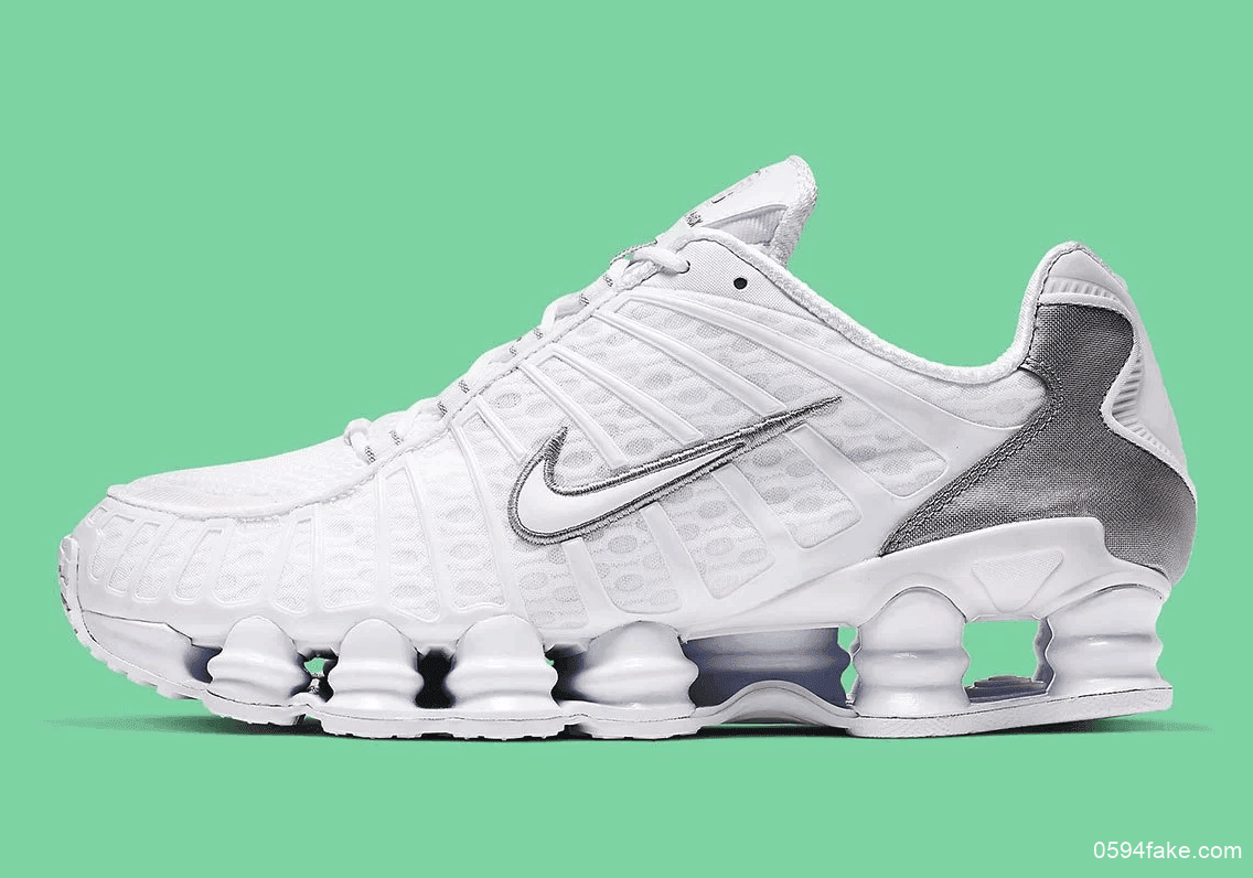 Nike Shox TL全新白银配色现已发售！喜欢的小伙伴可以入手啦 货号：AV3595-100