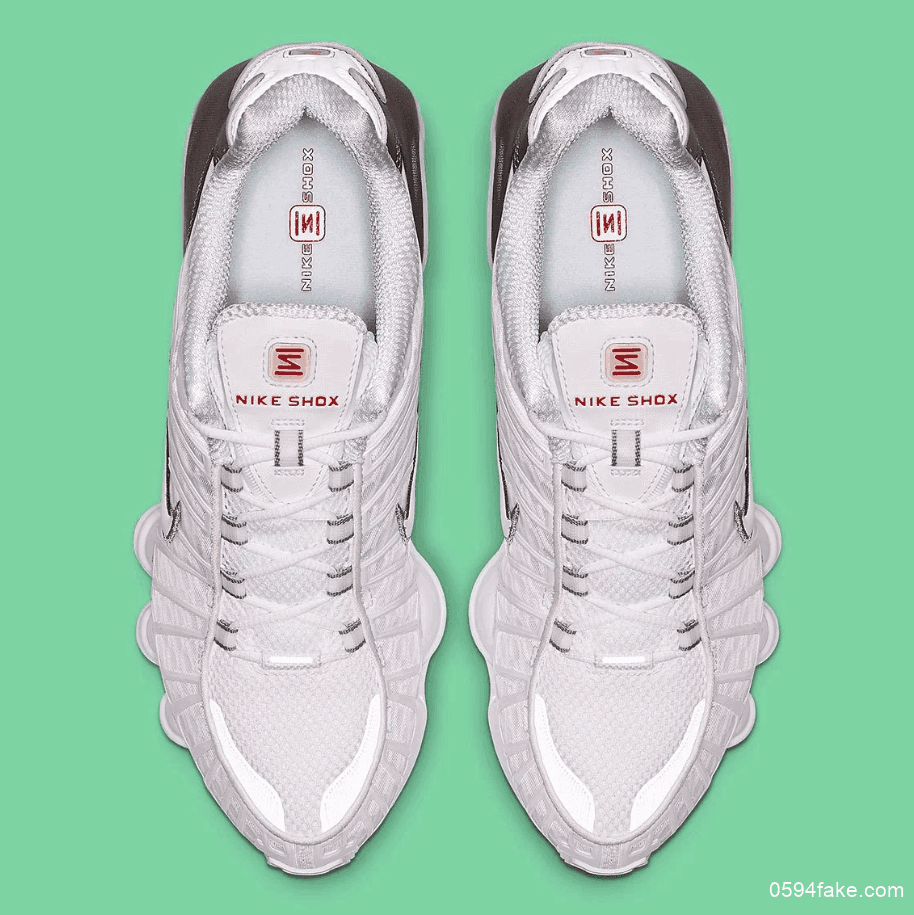 Nike Shox TL全新白银配色现已发售！喜欢的小伙伴可以入手啦 货号：AV3595-100