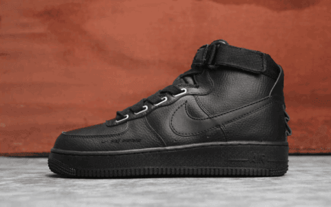 Nike Air Force 1 “High”纯黑 耐克空军一号真标高品质 货号：AJ7311-001