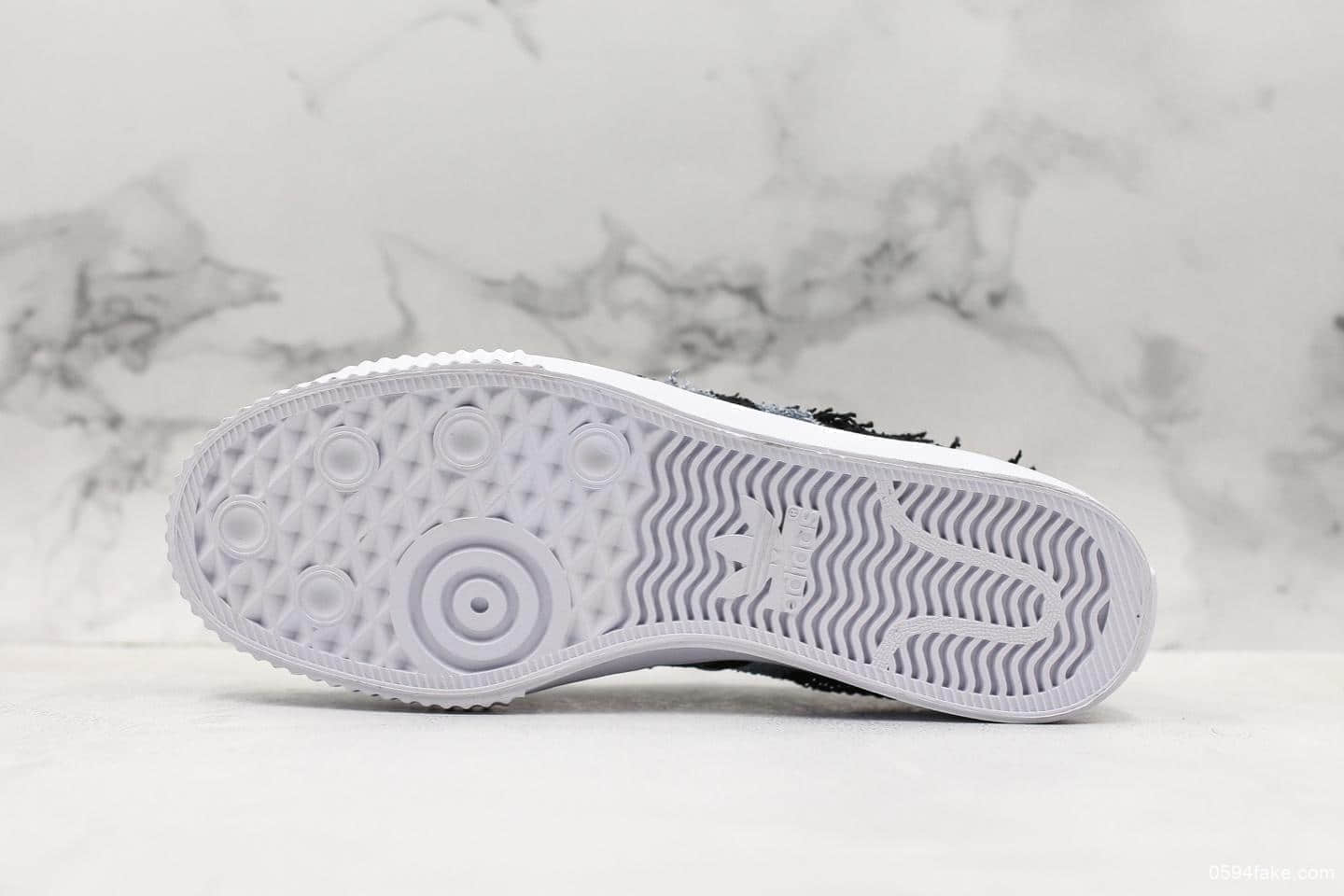 阿迪达斯Adidas Originals x Donald Glover真标高品质阿迪达斯联名DG磨损做旧休闲校园板鞋 货号:EG1761