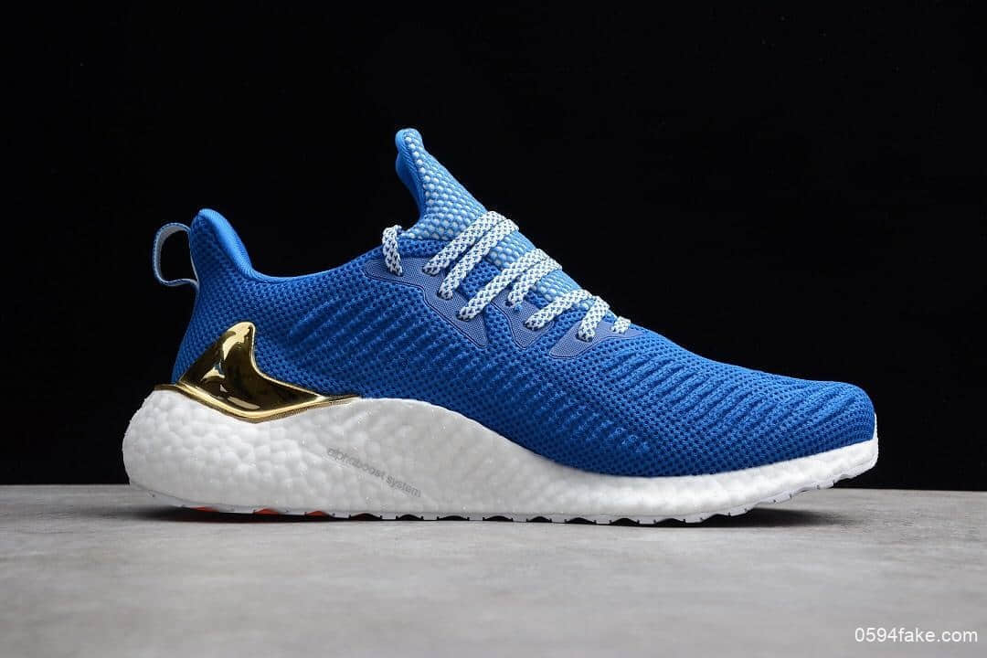 阿迪达斯Adidas Alphaboost System阿尔法蓝白公司级带半码巴斯夫真爆 货号:G54130