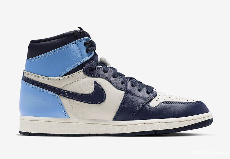 Air Jordan 1 Retro High OG“Obsidian”释出官图！配色真的爱了！ 货号：555088-140