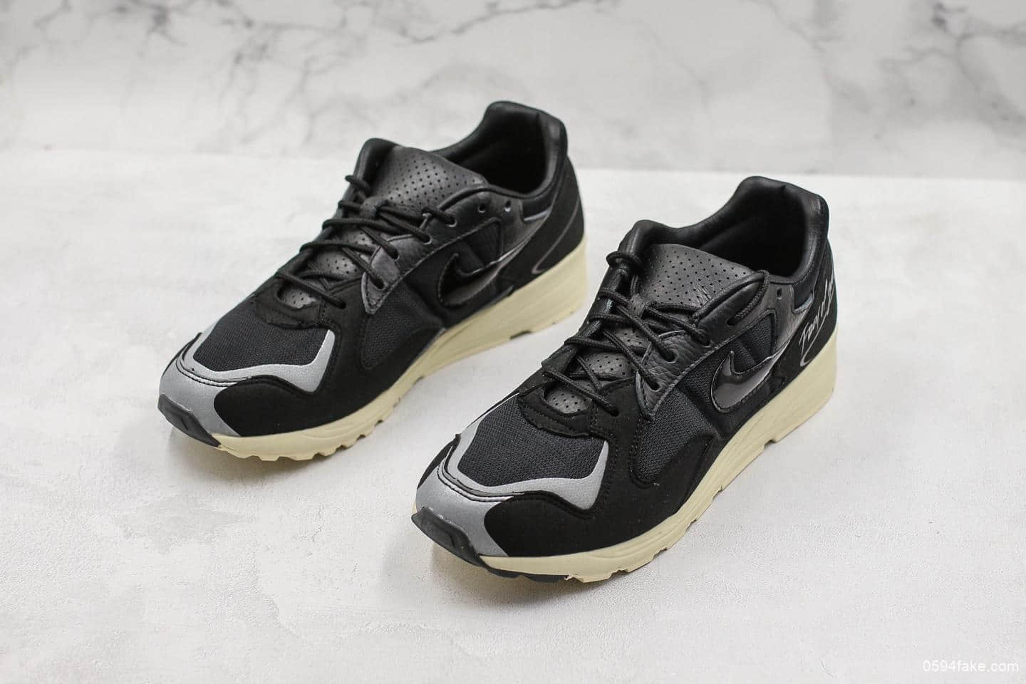 耐克Fear of God x Nike Air Skylon 2 White Black恐惧上帝再度FOG联名公司级版本天龙二代复古百搭休闲运动慢跑鞋 货号:BQ2752-001