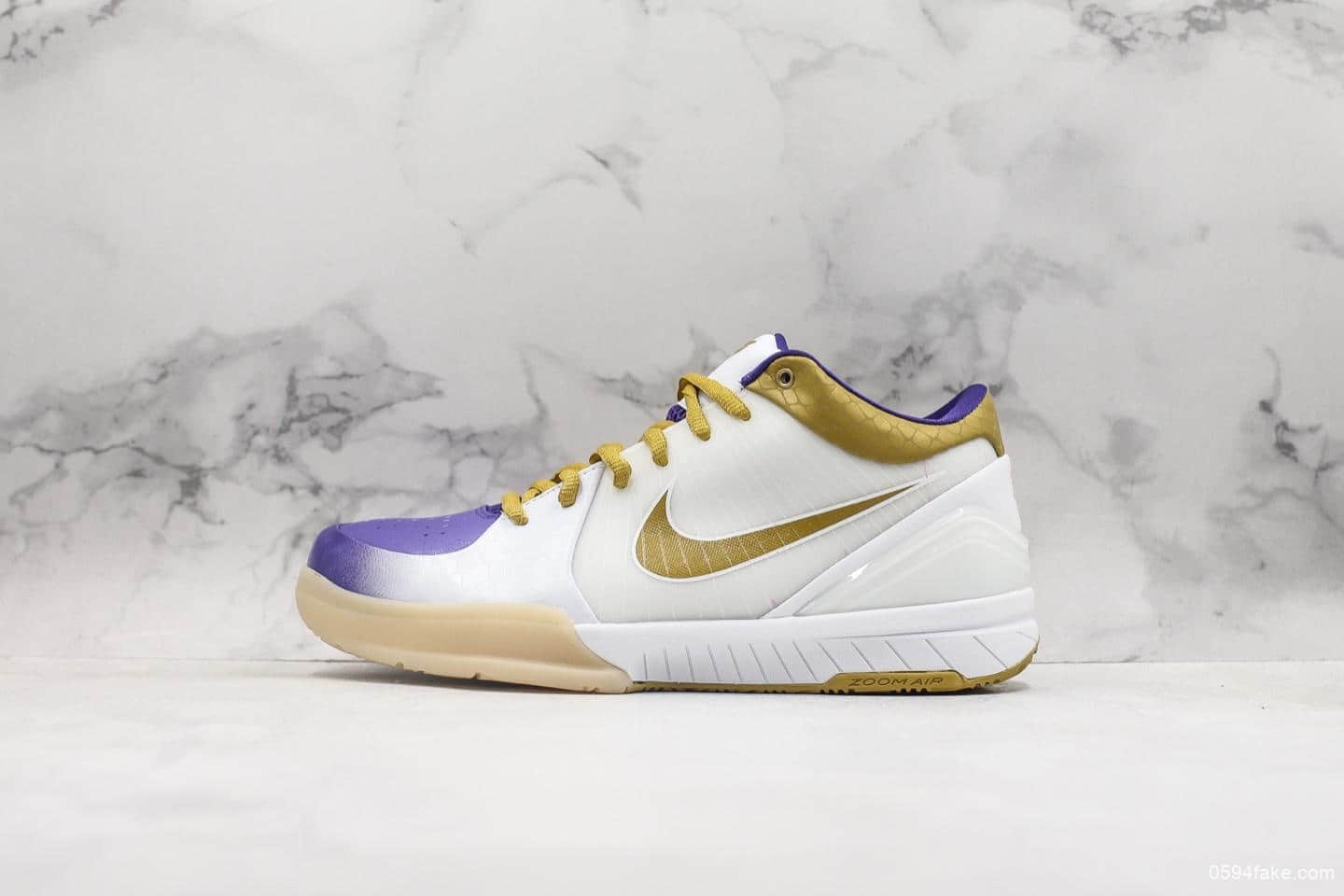 耐克Nike Kobe4 MLK科比4代纯原版本实战篮球鞋黑人月配色原档案数据开发真碳板 货号：344335-171