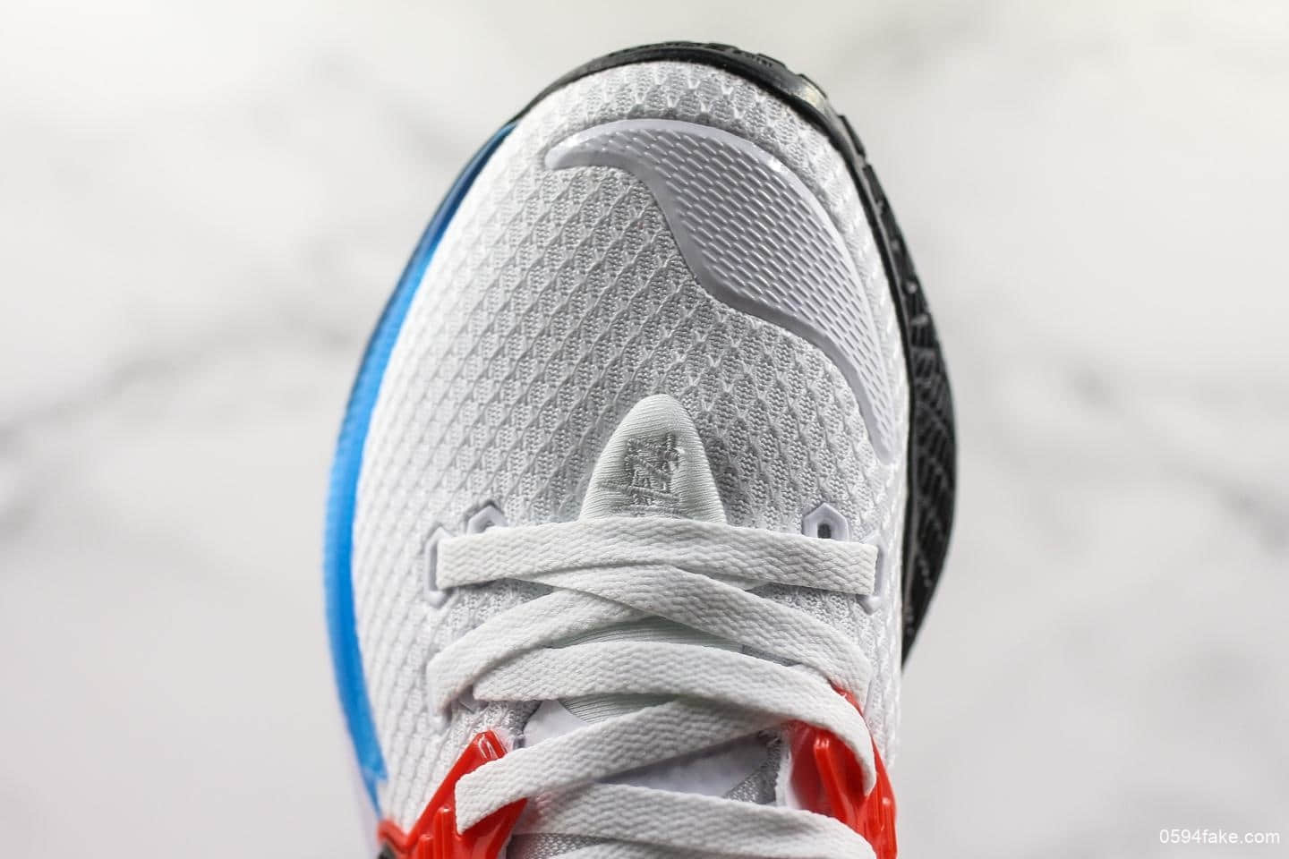 耐克Nike Kyrie Low 2公司级版本欧文2白色透气织物鞋身搭配鞋侧支撑片内置气垫实战篮球鞋 货号:AV6337-002