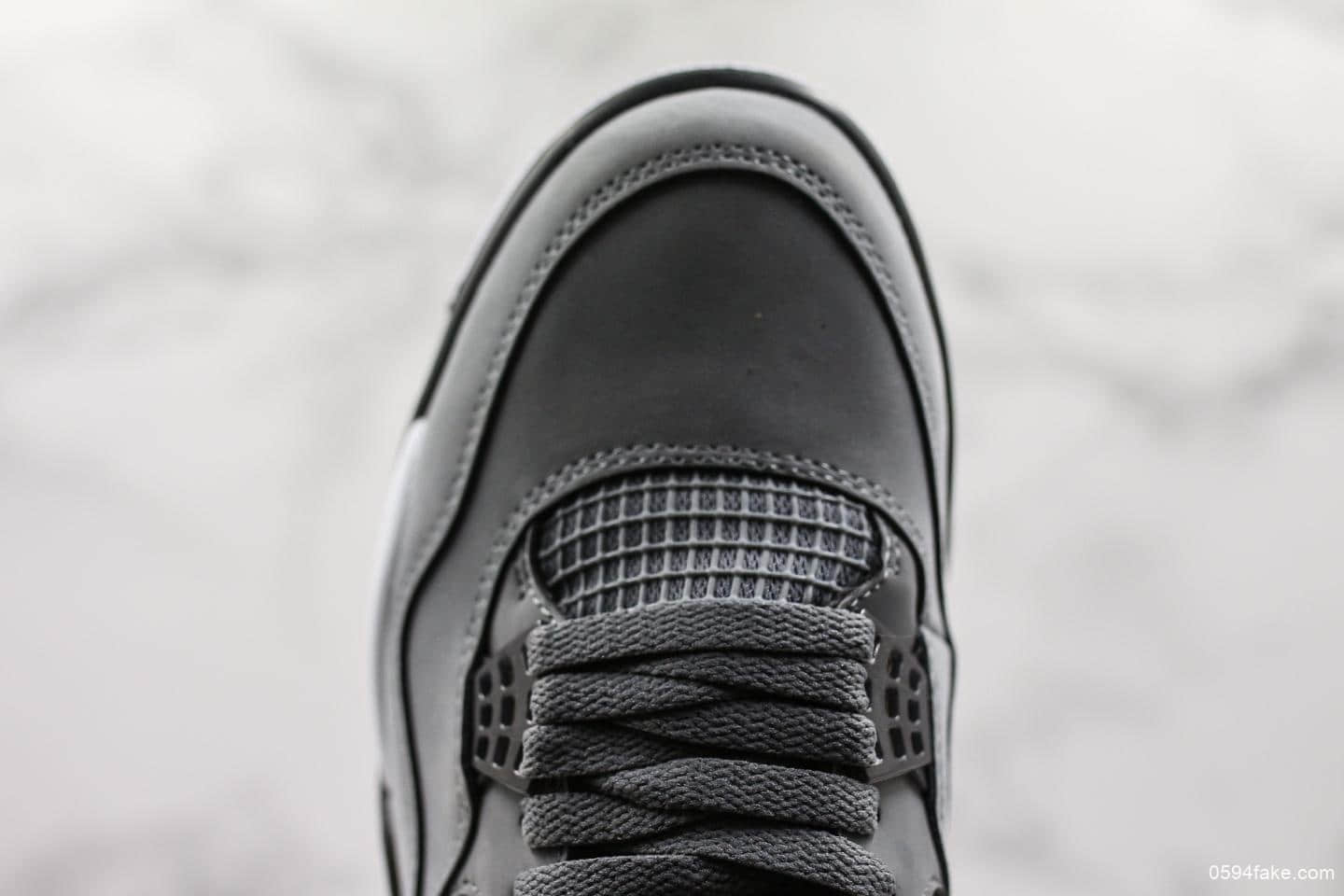乔丹Air Jordan 4 Retro Cool Grey纯原版本AJ4酷灰配色原档案数据开发原盒原标实战篮球鞋 货号:308497-007