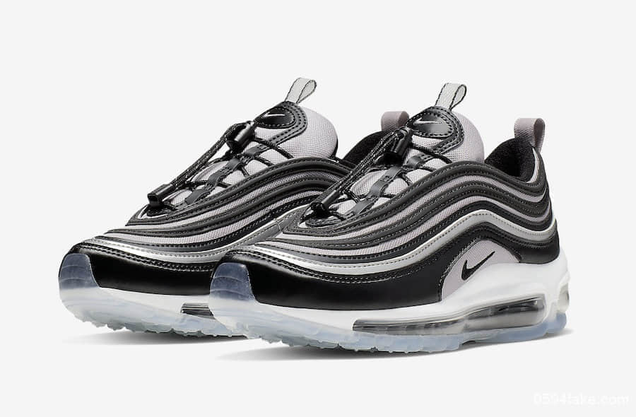 Nike Air Max 97全新配色释出!仅限大童规格!小脚福音! 货号:BQ8437-001