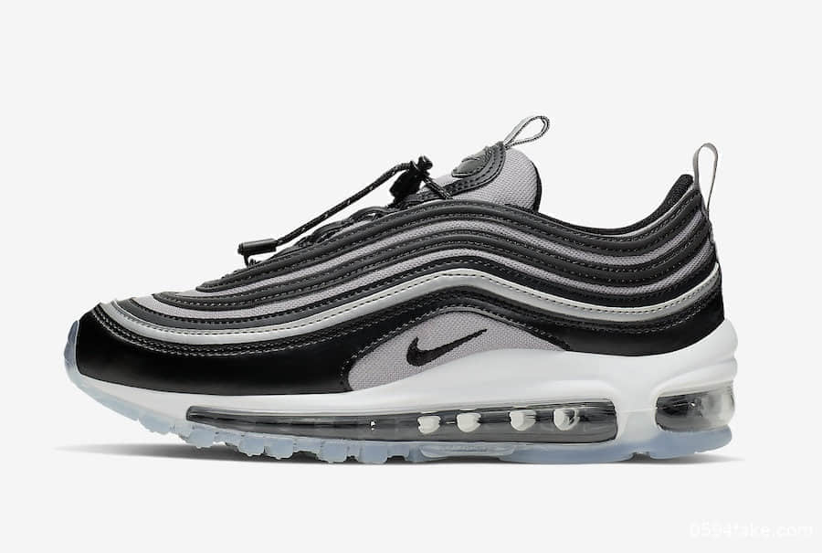 Nike Air Max 97全新配色释出!仅限大童规格!小脚福音! 货号:BQ8437-001