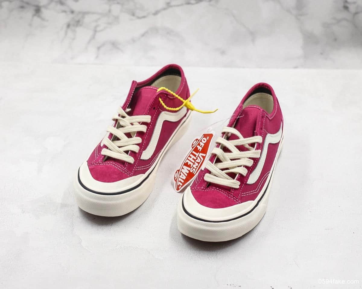 万斯Style 36 Cecon SF权志龙小头杀人鲸玫瑰真标带半码 新版原盒真标硫化 货号:NN0A3MVLVTK