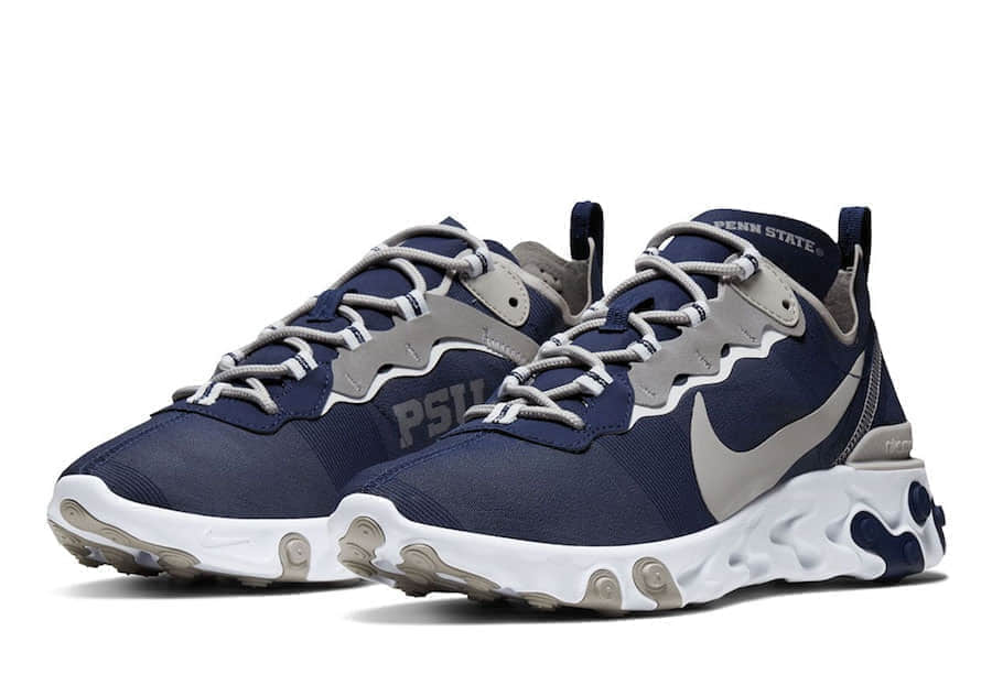 Nike为React Element 55 “NCAA”再释新配色!