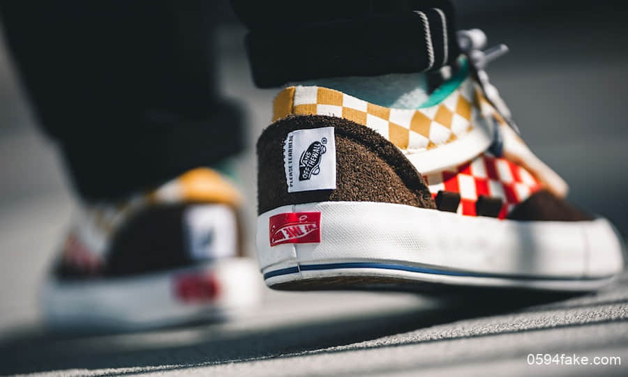 多彩拼接鞋面!Vans Vault UA Old Skool Cap LX将于9月1日发售!