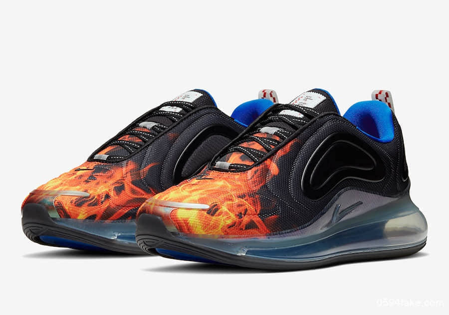 火焰图案极具辨识度!Nike Air Max 720“Space Capsule”将于9月1日在中国独家发售 货号:CJ8013-001