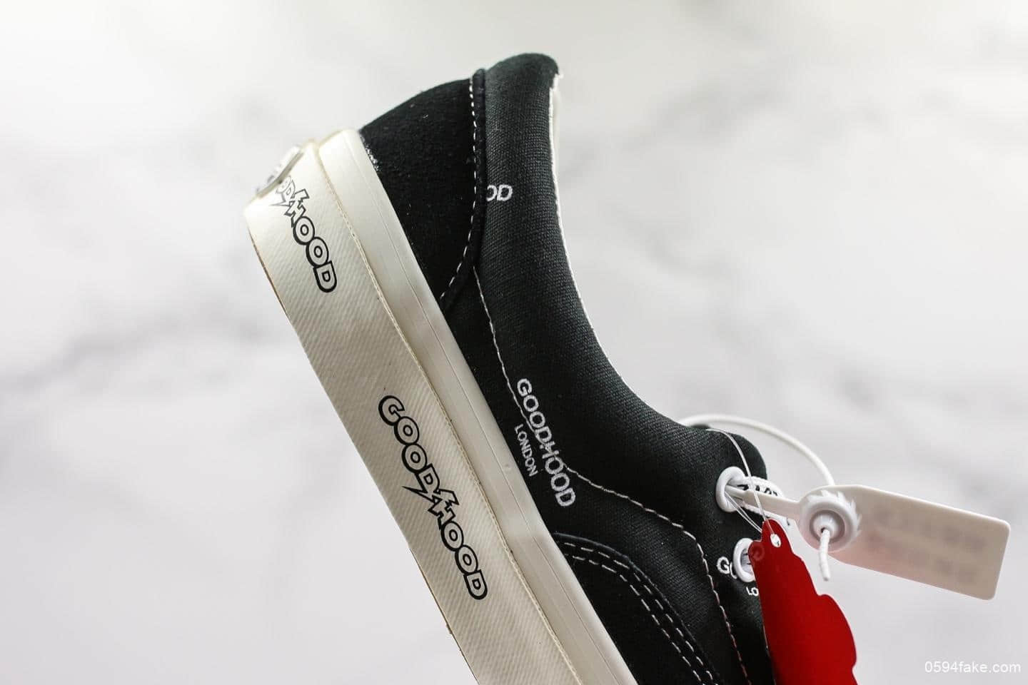 万斯Goodhood x Vans Vault Love in the Time of Chaos联名低帮板鞋公司级带半码 1:1硫化工艺真标原钢印 货号:VN000UDO7Q