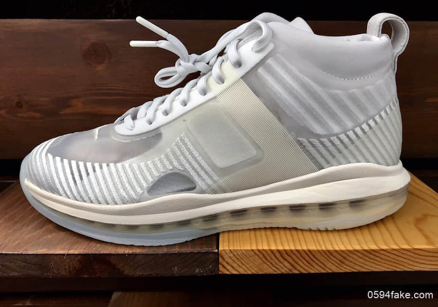 简约气质挂!John Elliott x Nike LeBron Icon“Summit White”将于9月13日发售 货号:AQ0114-101