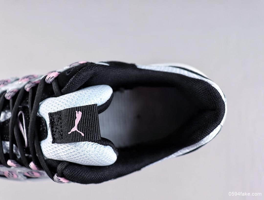 彪马Puma CELL Endura Wns White Pink纯原版本复刻气垫老爹风休闲运动慢跑鞋白黑浅粉 货号：369357-05