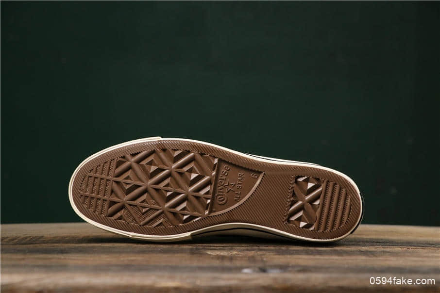 匡威Companion x Converse HY Chuck Taylor All Star 1970 HIPassing Through Grey手绘限定复古三星标低帮休闲运动硫化百搭板鞋