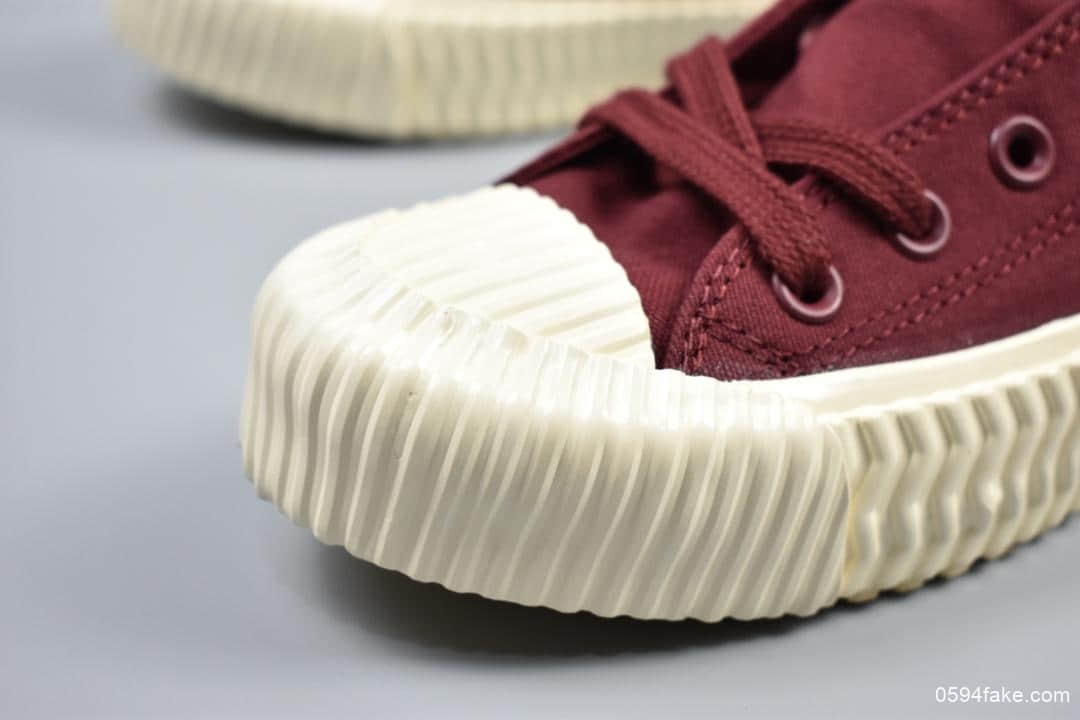 匡威Converse Big C FG Slip-On低帮饼干鞋系列豆沙色Ins爆款公司级版本包装齐全 货号：150155CPC