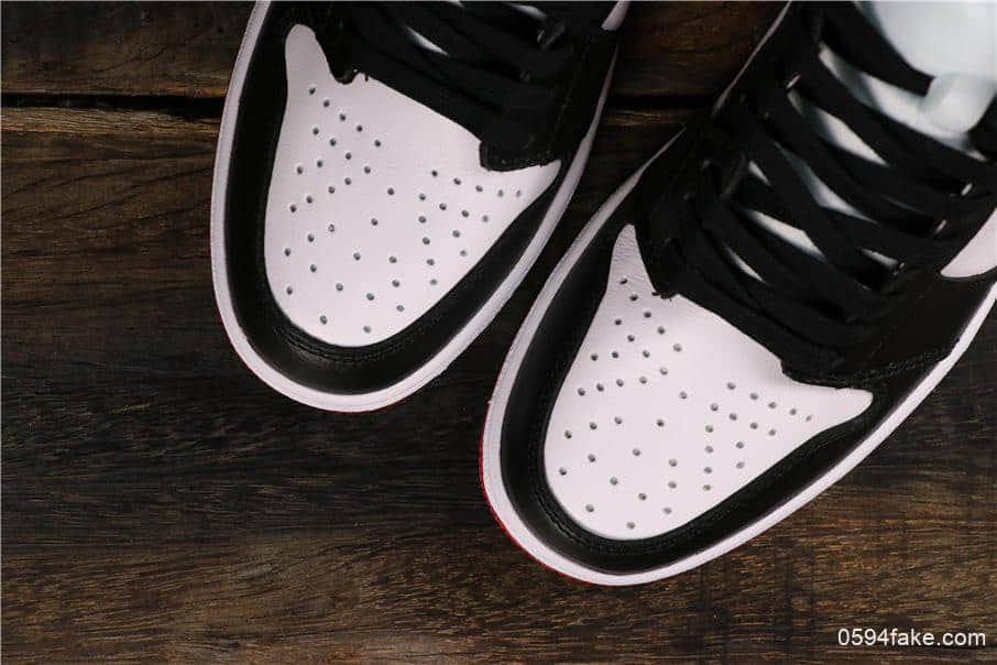 乔丹Air Jordan 1 Satin WMNS Black Toe原厂复刻AJ1丝绸扣碎TOP纯原版本丝绸黑脚趾 货号:CD0461-016