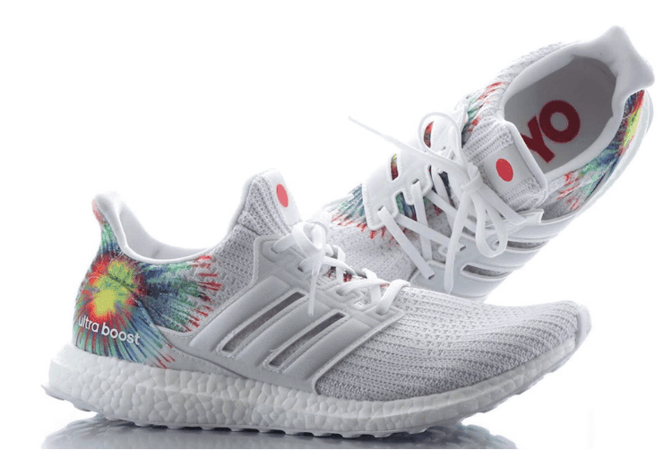 adidas Ultra Boost“Japan”今日发售！扎染烟花绚烂夺目！ 货号：FW3730