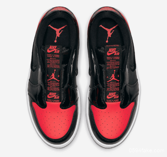 刺绣Swoosh精美又立体！Air Jordan 1 Low Slip新配色现已发售！ 货号：AV3918-600