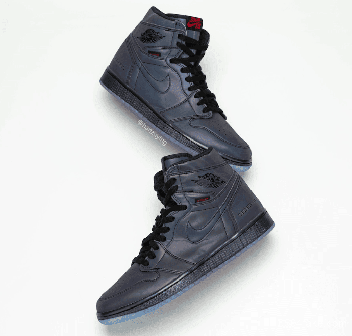 全身3M炫彩反光！这双AJ1绝了！上脚图释出惊艳众人！ 货号：BV0006-900