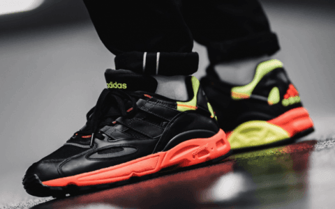 荧光橙与柠檬黄撞色设计的Adidas LXCON 94 “Neon”预计将于8月8日发售！ 货号：EE6257