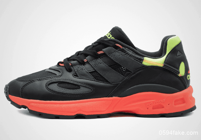 荧光橙与柠檬黄撞色设计的Adidas LXCON 94 “Neon”预计将于8月8日发售！ 货号：EE6257