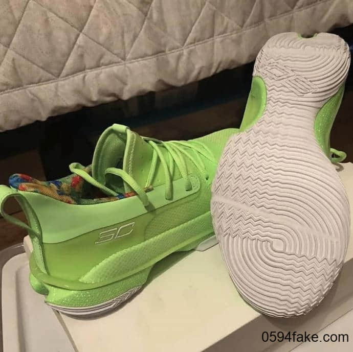 果绿色的“软糖鞋”！UA Curry 7“ Sour Patch Kids”即将发售！