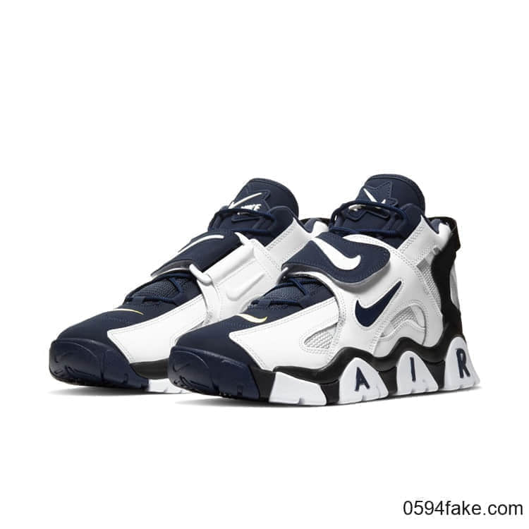 Nike Air Barrage Mid全新配色登场!简约复古!