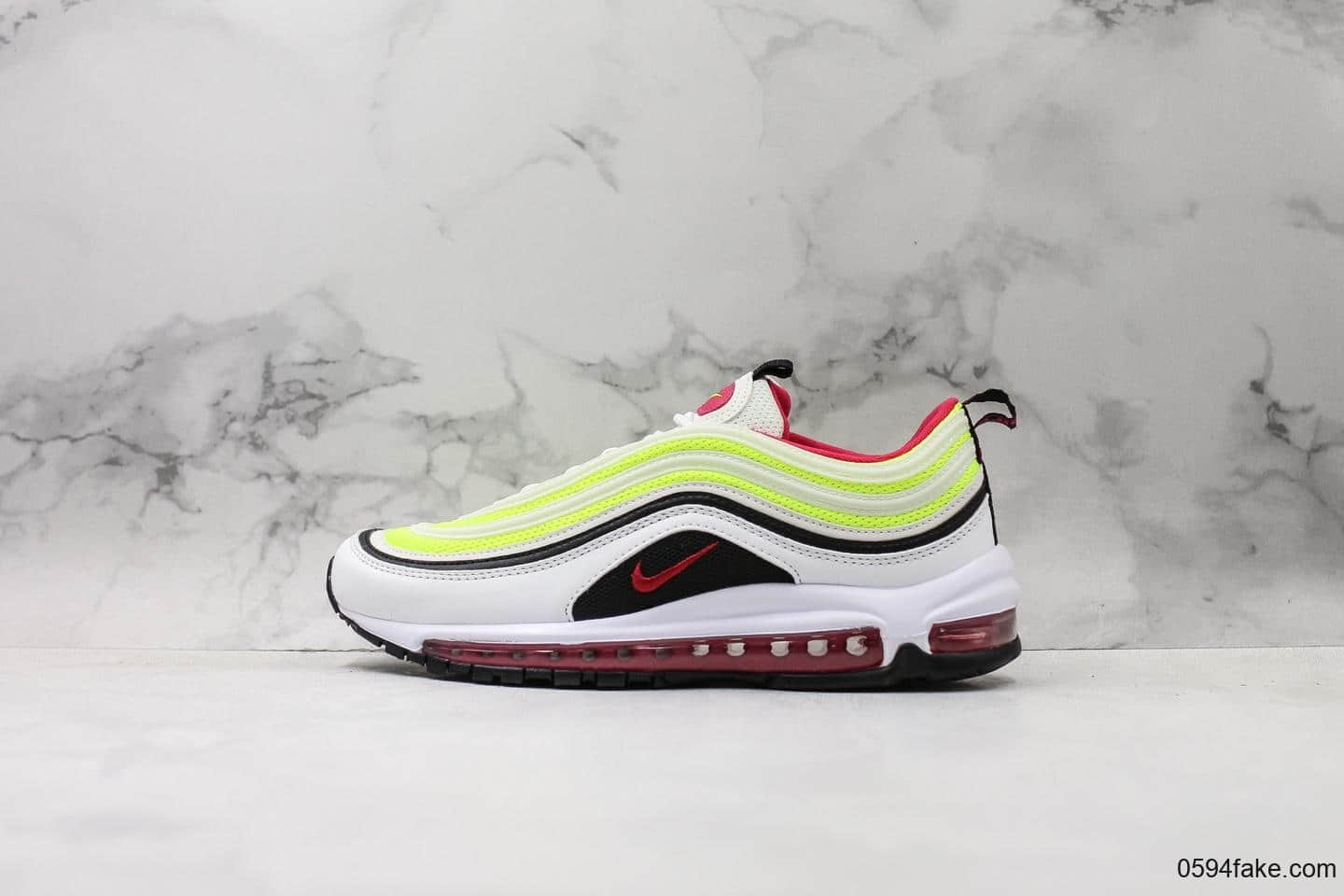 耐克NIKE Air Max 97纯原版本全新配色原装批次子弹拆解原鞋开发市面独家原模原气垫正确卡色匹配 货号:CJ9978-100