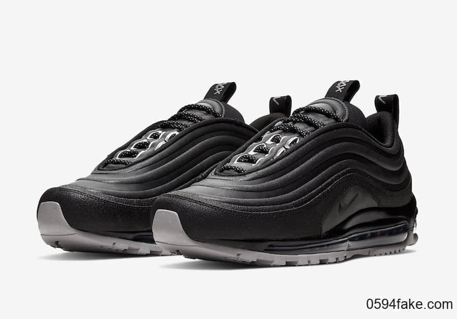 Nike Air Max 97再曝新配色!防水鞋面下雨也不怕! 货号:BQ5615-001