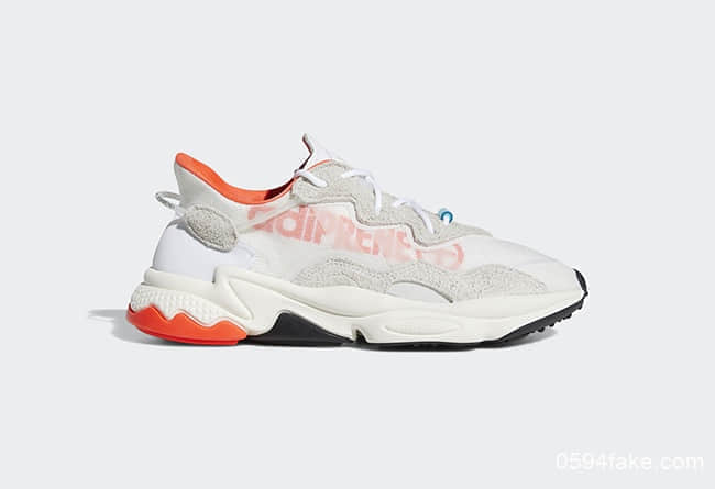 向经典缓震 adiPRENE+ 科技致敬！这双adidas Ozweego配色有点好看哦！ 货号：EH0252