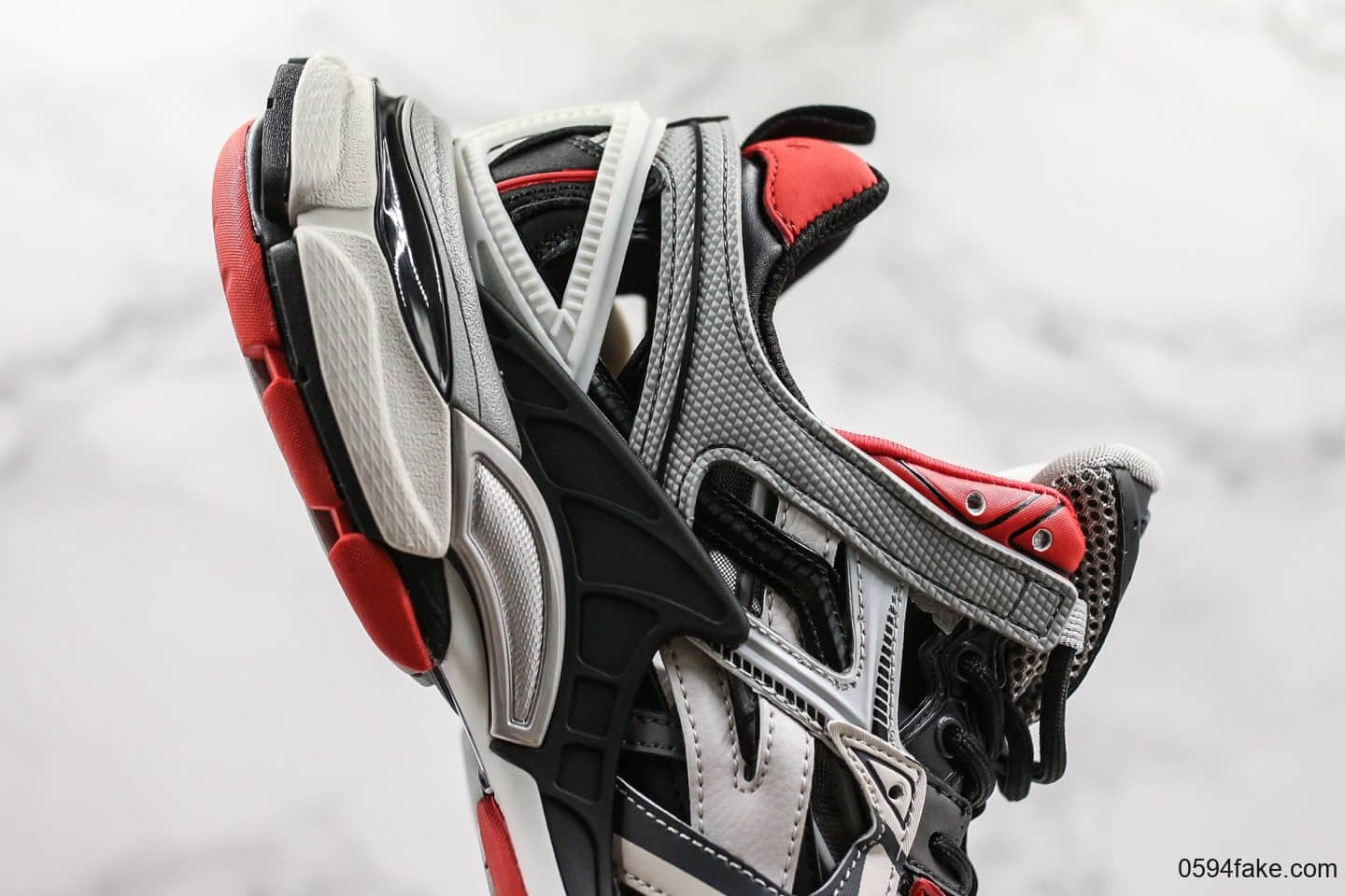 巴黎世家Balenciaga Track 4.0纯原版本新款第四代巴黎世家老爹鞋 货号:570391W2GN31003