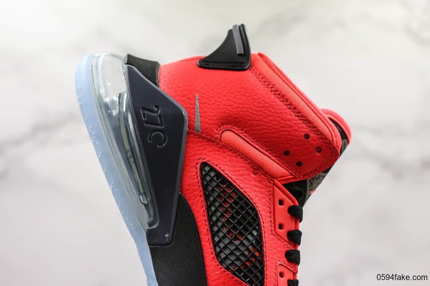 乔丹Jordan Mars 270“PSG”红黑气垫篮球鞋公司级 经典合体鞋款TPU组合鞋底 黑红:CN2218-600