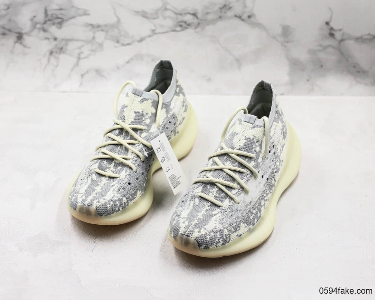阿迪达斯adidas Yeezy Boost 350 V3 “Alien”侃爷联名限定椰子V3外星人雪花斑点OG纯原原楦开发同源同材 货号:FV3260