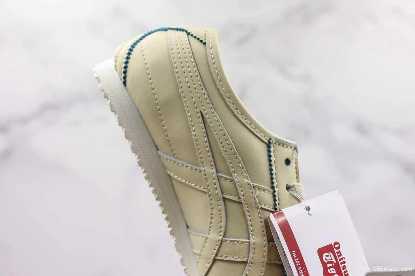 亚瑟士Asics Tiger Mexico 66公司级版本天猫专供鬼冢虎阿克斯经典休闲跑鞋四联官方吊牌齐全 货号：1183A350-251