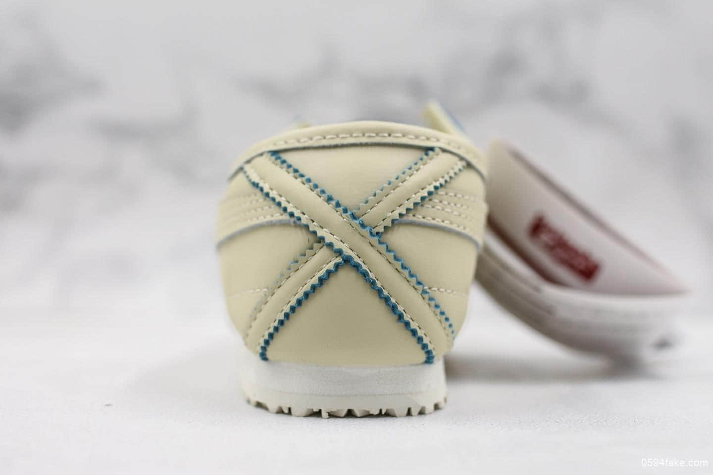 亚瑟士Asics Tiger Mexico 66公司级版本天猫专供鬼冢虎阿克斯经典休闲跑鞋四联官方吊牌齐全 货号：1183A350-251