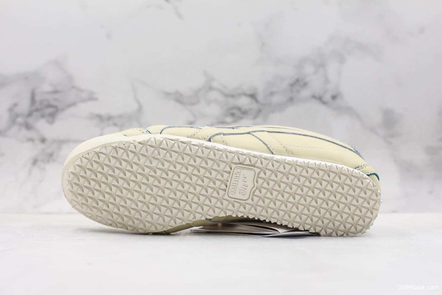 亚瑟士Asics Tiger Mexico 66公司级版本天猫专供鬼冢虎阿克斯经典休闲跑鞋四联官方吊牌齐全 货号：1183A350-251