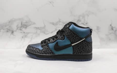 耐克Nike SB Dunk High Black Sheep纯原版本全明星黑黄蜂变色龙材质原盒配套包装原档案开发 货号：BQ6827-001