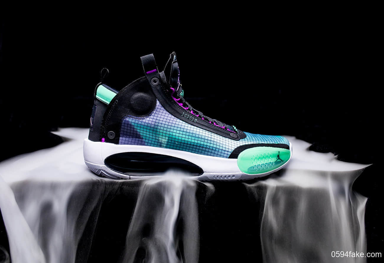 Air Jordan 34强势来袭！绝对让你赞叹不已！首发配色“Blue Void”将于9月25日发售！千万不要错过！ 货号：AR3230-400