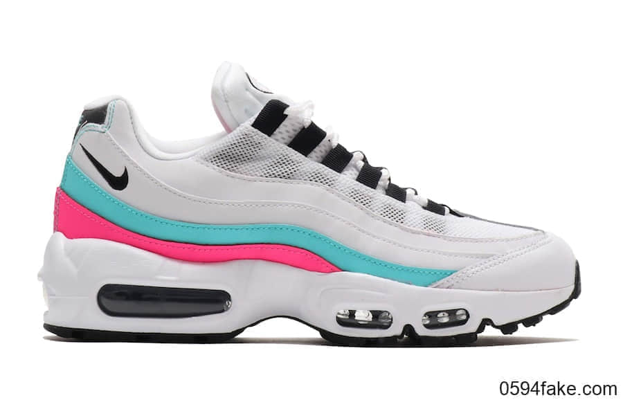 Nike Air Max 95新配色曝光!粉蓝撞色条纹吸睛利器! 货号:307960-117