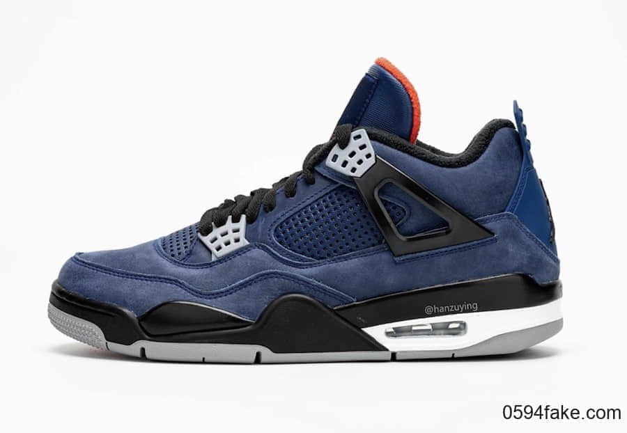 羊毛衬里温暖过冬天!Air Jordan 4 WNTR“Loyal Blue”将与12月2日发售! 货号:CQ9597-401